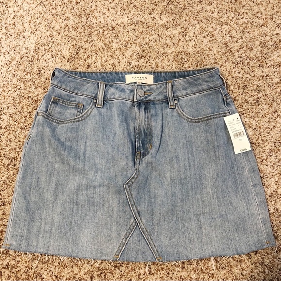 Pacsun denim skirt - Picture 1 of 6